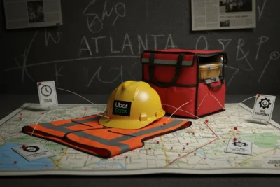 Atlanta Uber Eats Crashes: Contractor Status in 2026