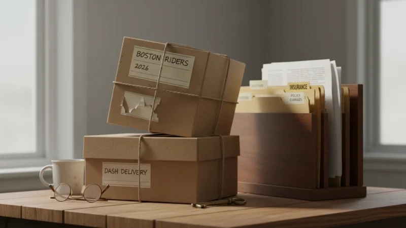Boston DoorDash Riders: 2026 Insurance Shockers