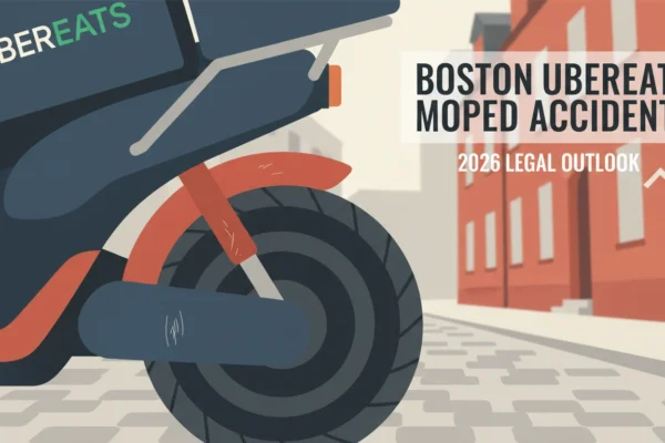 Boston UberEats Moped Accidents: 2026 Legal Outlook