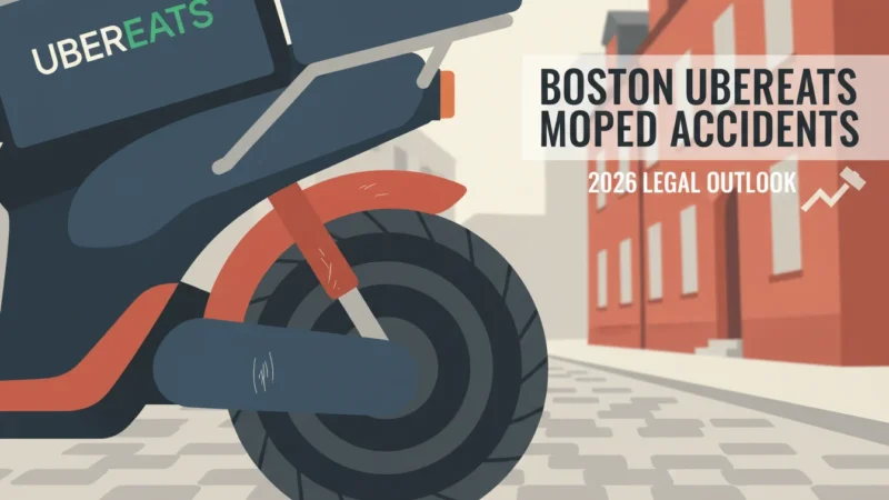 Boston UberEats Moped Accidents: 2026 Legal Outlook