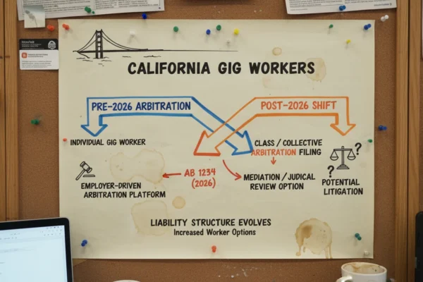 California Gig Workers: Arbitration Shifts in 2026