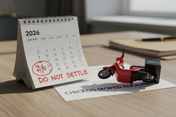 Chicago UberEats Moped Accidents: Don’t Settle in 2026