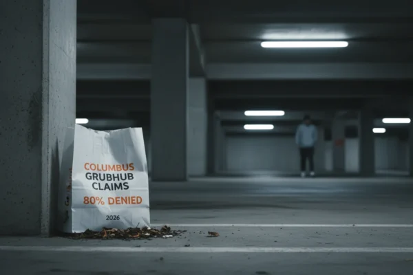 Columbus Grubhub Claims: 80% Denied in 2026