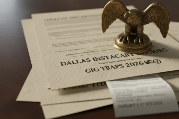 Dallas Instacart Injuries: Gig Traps in 2026