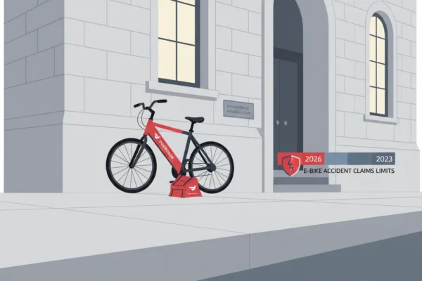 DoorDash E-Bike Crashes: DC Victims Face 2026 Limits