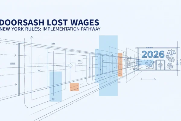 DoorDash Lost Wages: New York Rules for 2026