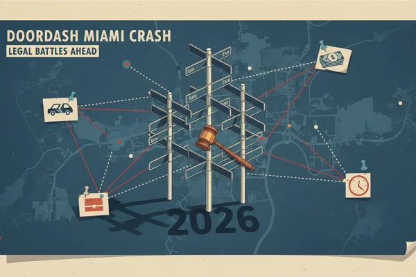 DoorDash Miami Crash: 2026 Legal Battles Ahead