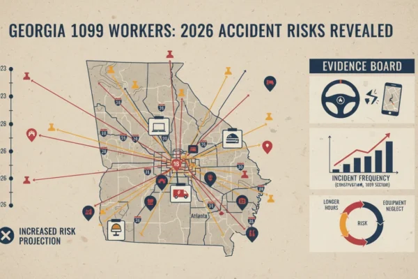 Georgia 1099 Workers: 2026 Accident Risks Revealed
