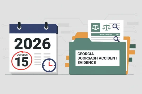 Savannah DoorDash Accidents: Witness Power in 2026