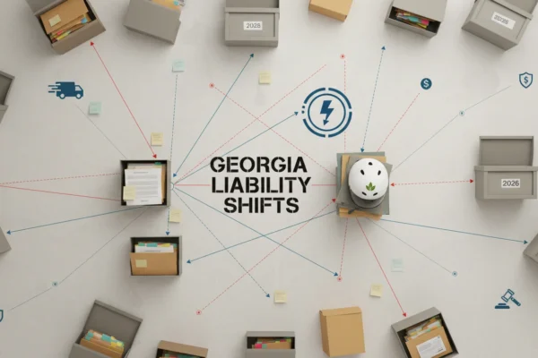 Georgia E-Bike Delivery Liability Shifts in 2026