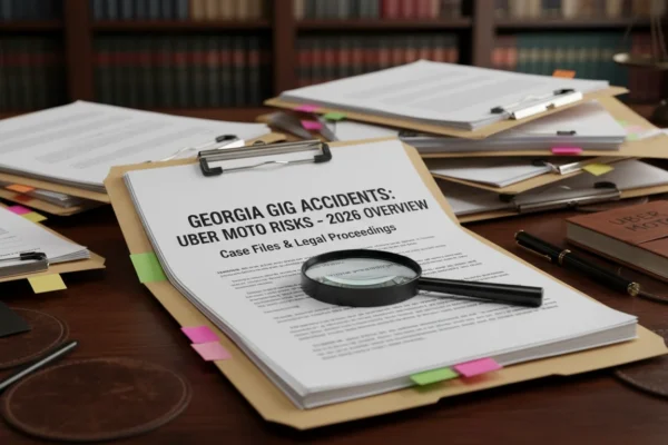 Georgia Gig Accidents: Uber Moto Risks in 2026