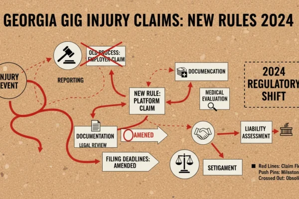 Georgia Gig Injury Claims: New Rules for 2024