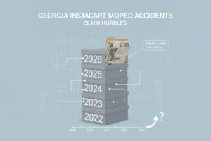 Georgia Instacart Moped Accidents: 2026 Claim Hurdles