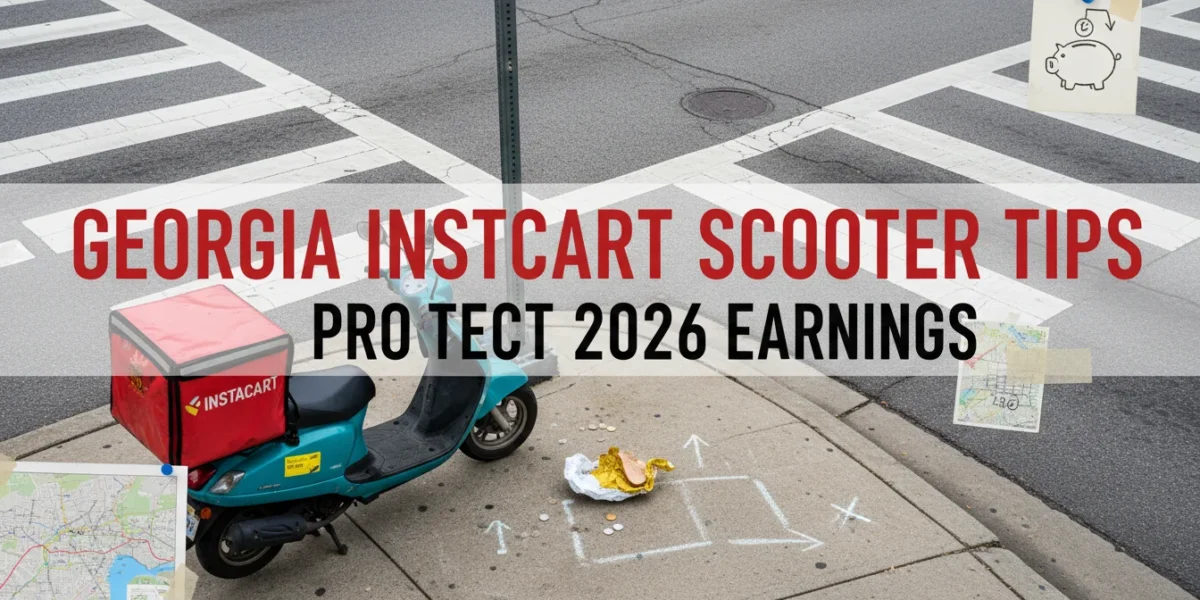 Georgia Instacart Scooter Tips: Protect 2026 Earnings