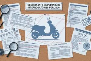 Georgia Lyft Moped Injury: Interrogatories for 2026