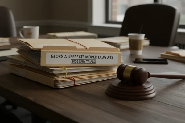 Georgia UberEats Moped Lawsuits: 2026 Jury Trials