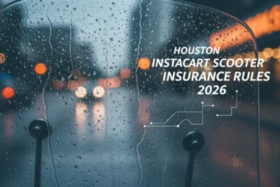 Houston Instacart Scooter Insurance Rules for 2026
