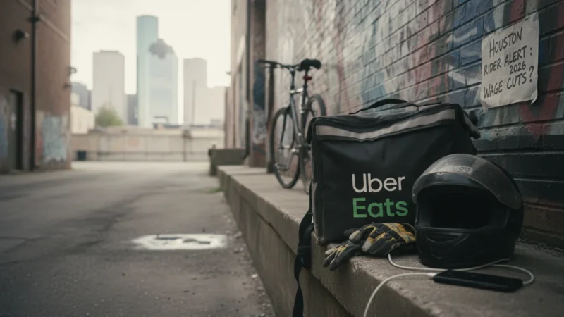 Houston UberEats Riders: 2026 Lost Wage Risks