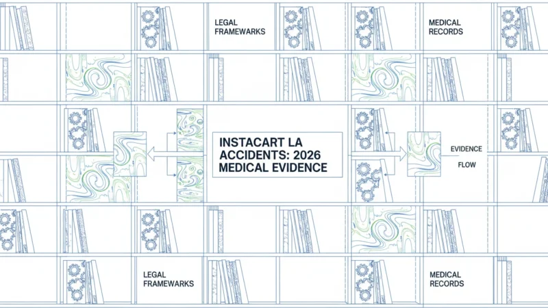 Instacart LA Accidents: Medical Evidence in 2026