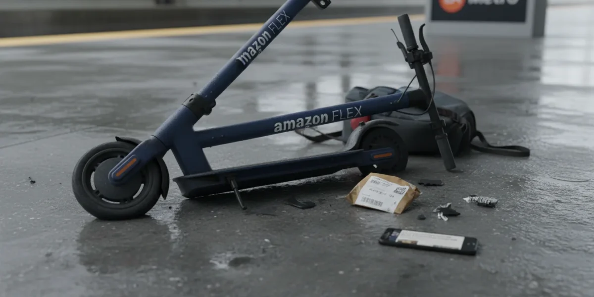 LA Amazon Flex Scooter Accidents: Documenting 2026