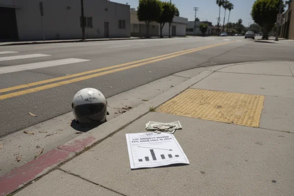 Los Angeles Moped Accidents: 74% Wage Loss in 2024