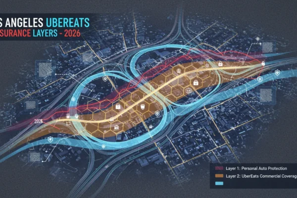 Los Angeles UberEats: 3 Insurance Layers in 2026