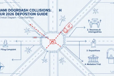Miami Doordash Collisions: Your 2026 Deposition Guide