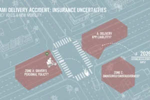 Miami UberEats Accident: 2026 Insurance Gaps