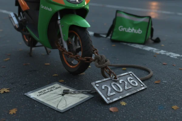 New York Grubhub Moped Accidents: 2026 Lien Crisis