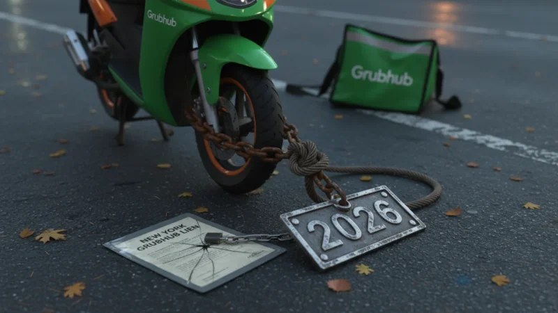 New York Grubhub Moped Accidents: 2026 Lien Crisis