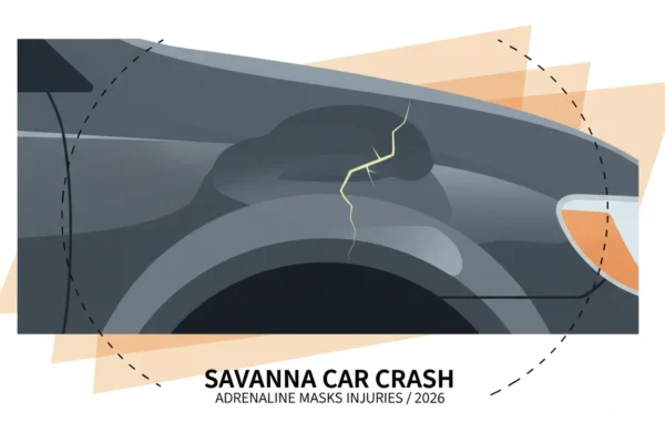 Savannah Car Crash: Adrenaline Masks Injuries in 2026