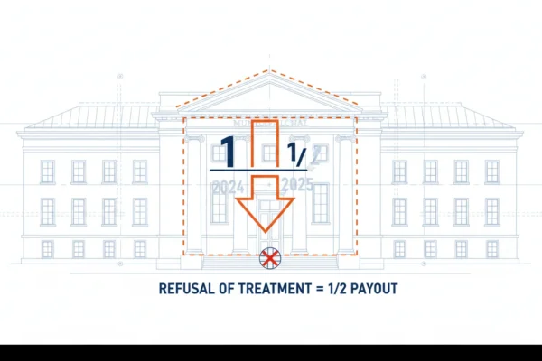 Savannah Claims: Refusing Treatment Halves Payouts in 2025