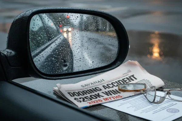 Savannah Dooring Accident: $250K Win Challenges 2026 Myths
