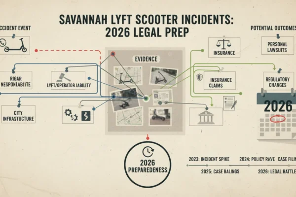 Savannah Lyft Scooter Accidents: 2026 Legal Prep