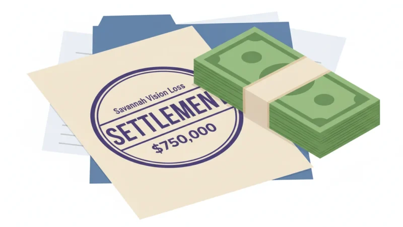 Savannah Vision Loss Settlement Hits $750,000